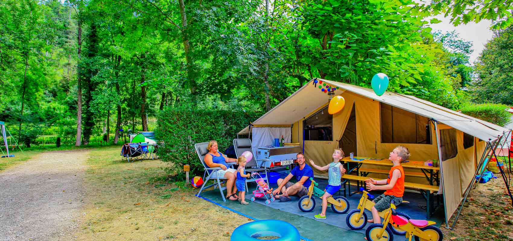 Emplacement camping 4 étoiles Dordogne